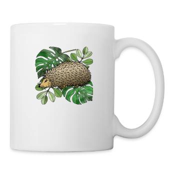 Igel - Tasse - Weiß - Rechts