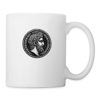 Antique Coin - Persian Drawing (Iran) - Mug - white - Right