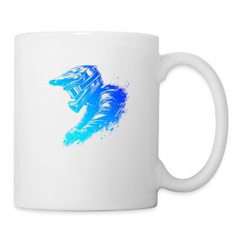 Cyclisme Cyclistes Femmes Cyclisme VTT - Mug blanc - blanc - Droite