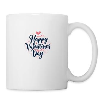 L’amour dans l’air - Spécial Saint-Valentin 2 - Mug blanc - blanc - Droite
