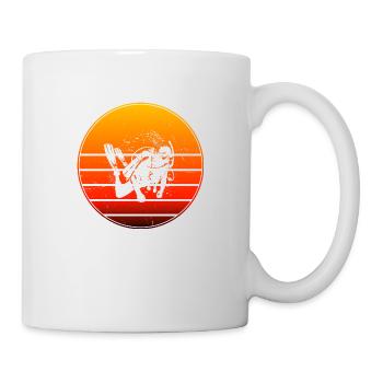 Diver Diving Scuba Diving Men's Diving - Mug - white - Right