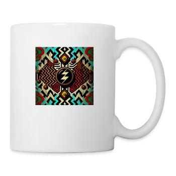 Elektrische Verzierungen - Tasse - Weiß - Rechts