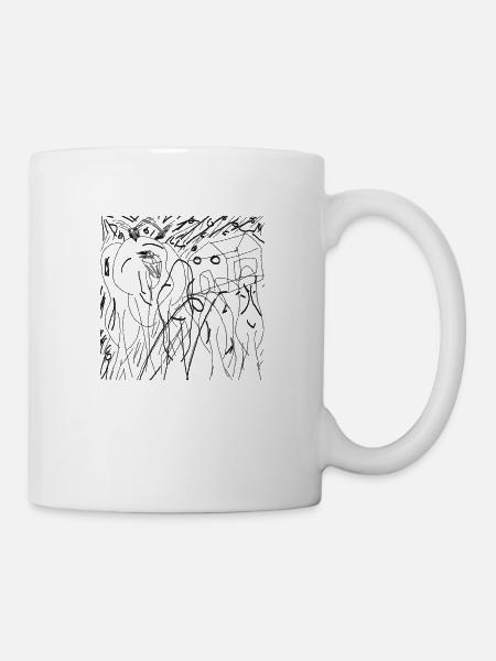 Transparent animated forest - Mug - white