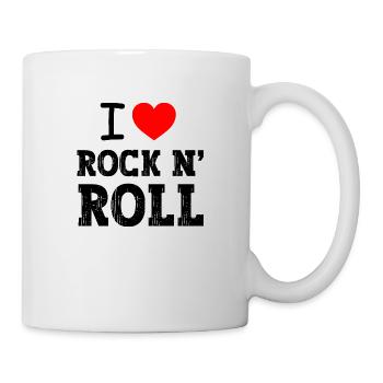 i love rock n' roll - Mug blanc - blanc - Droite
