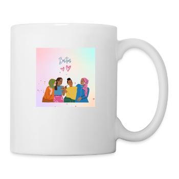 International Friendship Day Girls - Tasse - Weiß - Rechts