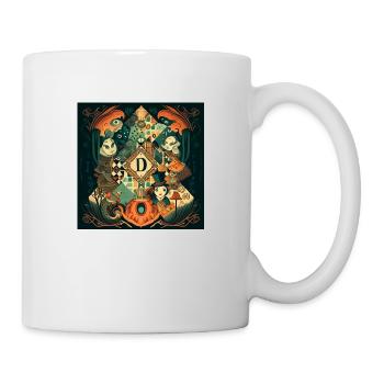 Vintage Wunderland - Tasse - Weiß - Rechts