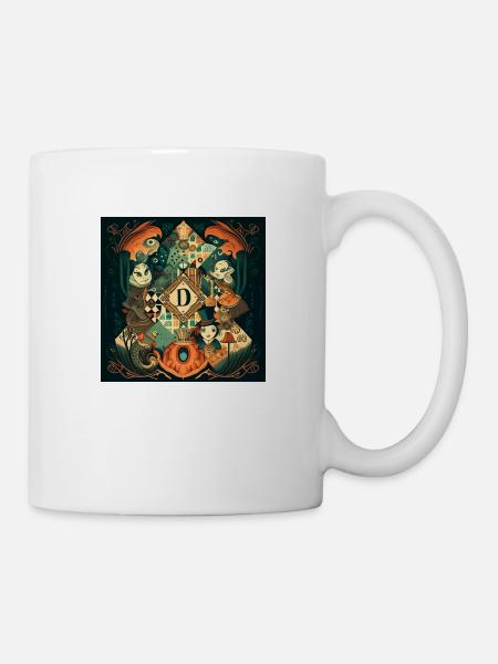 Vintage Wunderland - Tasse - Weiß