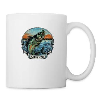 Poisson PETRI HEIL La chance de Fischer - Mug blanc - blanc - Droite