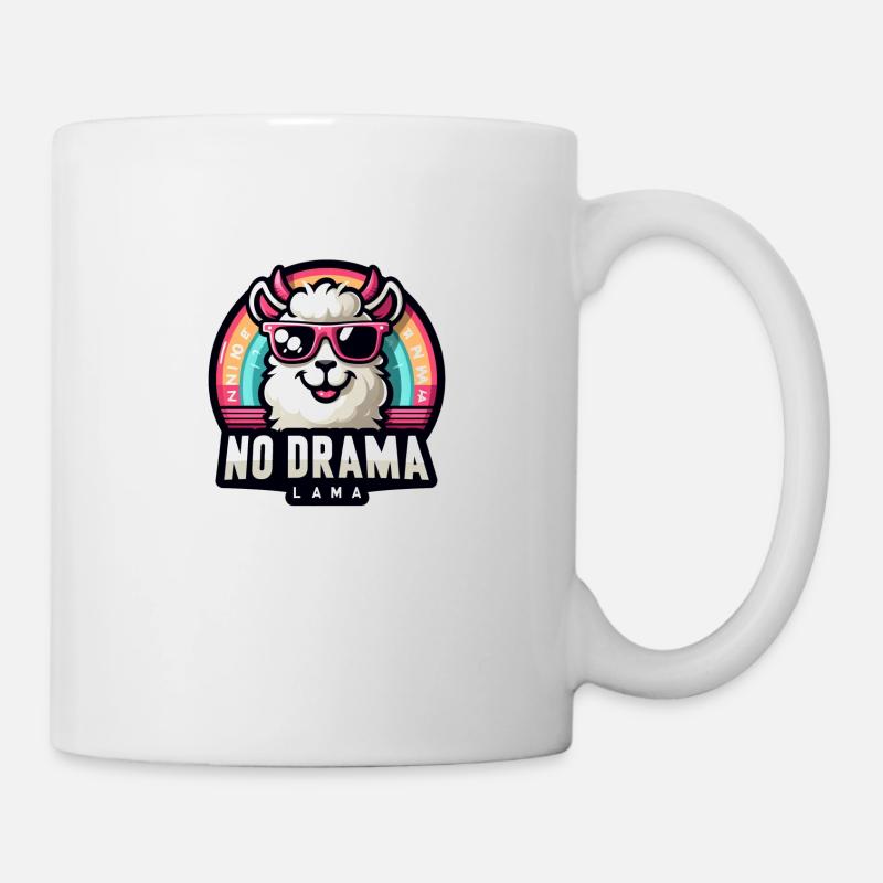 No drama Lama - Mug - white