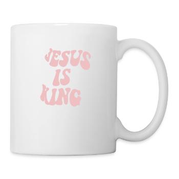 Jesus is King - Tasse - Weiß - Rechts