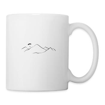 Mountain - Tasse - Weiß - Rechts