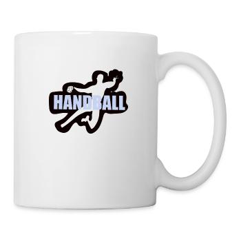 Handball - Mug blanc - blanc - Droite