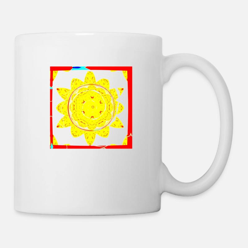 Sonne - Tasse - Weiß
