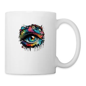 Street Art Eye - Mug - white - Right
