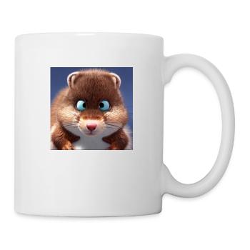 Squirrel Schieli - Eichhörnchen mit Silberblick - Tasse - Weiß - Rechts