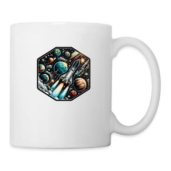 Weltraum - Tasse - Weiß - Rechts