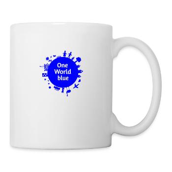 One World blue - Tasse - Weiß - Rechts