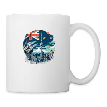 New Zealand Aotearoa Kiwi 18 - Mug - white - Right
