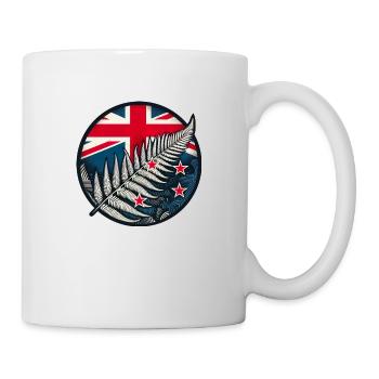 New Zealand Aotearoa Kiwi 4 - Mug - white - Right