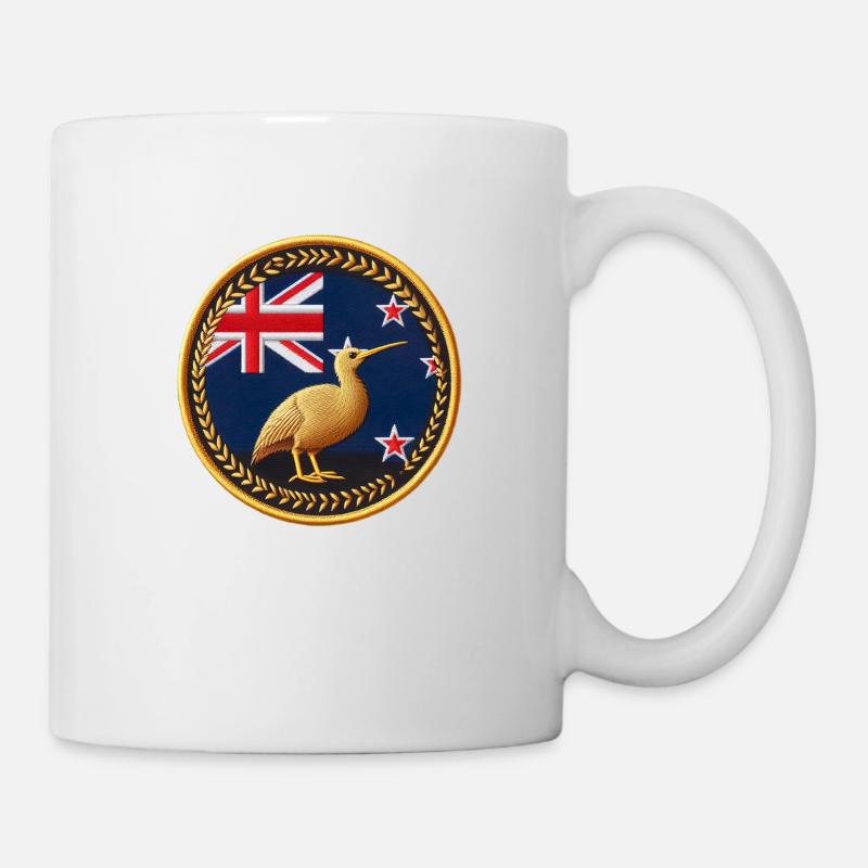 Nouvelle-Zélande Aotearoa Kiwi 9 - Mug blanc - blanc