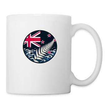 Nouvelle-Zélande Aotearoa Kiwi 20 - Mug blanc - blanc - Droite