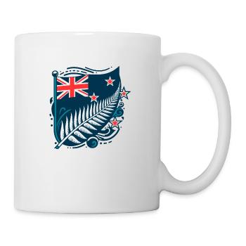 New Zealand Aotearoa Kiwi 16 - Mug - white - Right