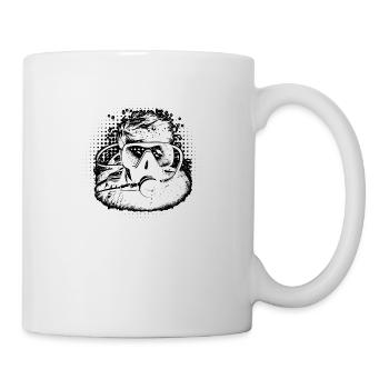 Diving Scuba Tauchen Scuba Diver Free Dive - Tasse - Weiß - Rechts