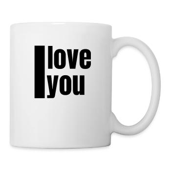 I love you - Mug - white - Right