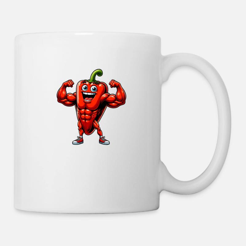 Pumperpaprika - Tasse - Weiß