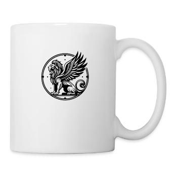 Griffon - Mug blanc - blanc - Droite