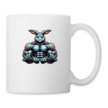 Curling Bunny - Mug - white - Right