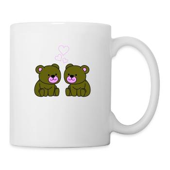 Teddy Bear Love - Mug - white - Right