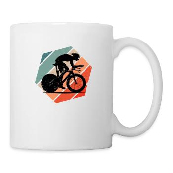 Vélo de route Vélo de route pour femmes Vélo de route Vélo de route - Mug blanc - blanc - Droite