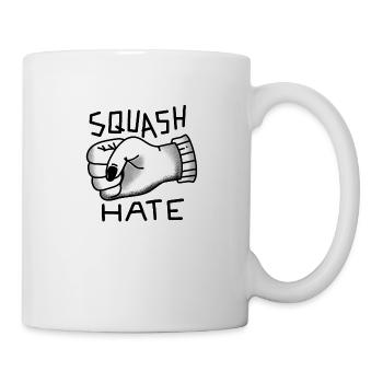 Squash-Hass - Tasse - Weiß - Rechts