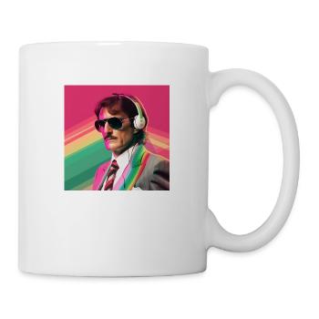 Italienische Vaporwave - Tasse - Weiß - Rechts