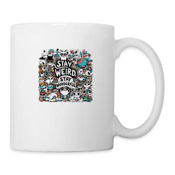 Restez merveilleux - Mug blanc - blanc - Droite