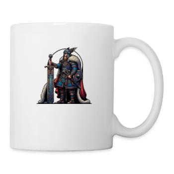 Un Viking fort. - Mug blanc - blanc - Droite
