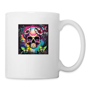 Skull - Mug - white - Right