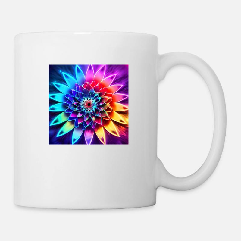 Fleur - Mug blanc - blanc