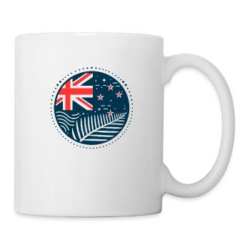 New Zealand Aotearoa Kiwi 7 - Mug - white - Right