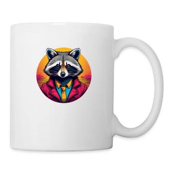 Raccoon - Mug - white - Right
