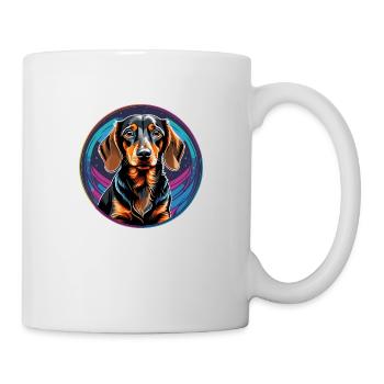 Dachshund - Mug - white - Right