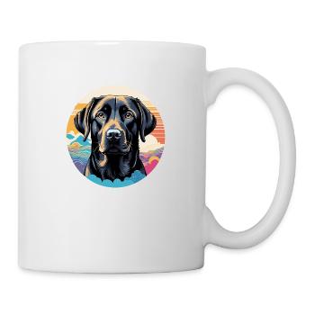 Labrador Retriever - Mug blanc - blanc - Droite