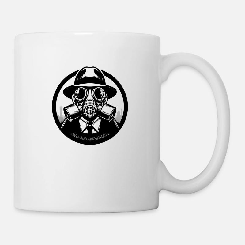 Alkbrenner New Logo - Tasse - Weiß