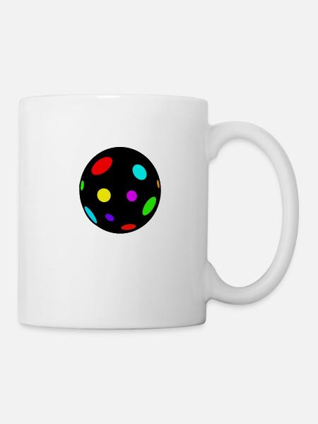 diskokugel - Tasse - Weiß