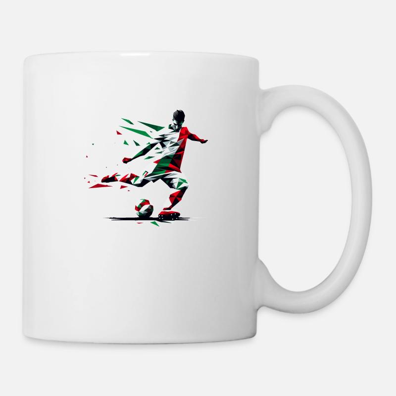 Fussball Italien - Tasse - Weiß