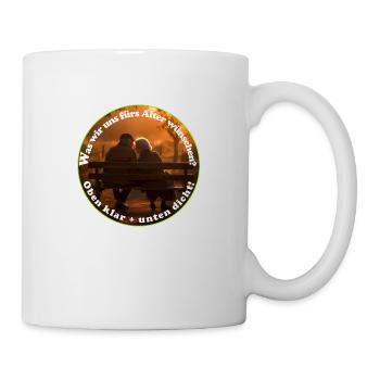 Démence à l’étage et incontinence à l’étage - Mug blanc - blanc - Droite