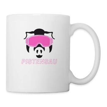 Après Ski Pistensau - Tasse - Weiß - Rechts