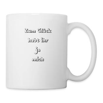 Glück - Tasse - Weiß - Rechts