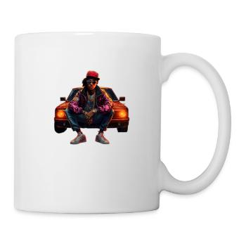 Hip Hop Rapper - Tasse - Weiß - Rechts